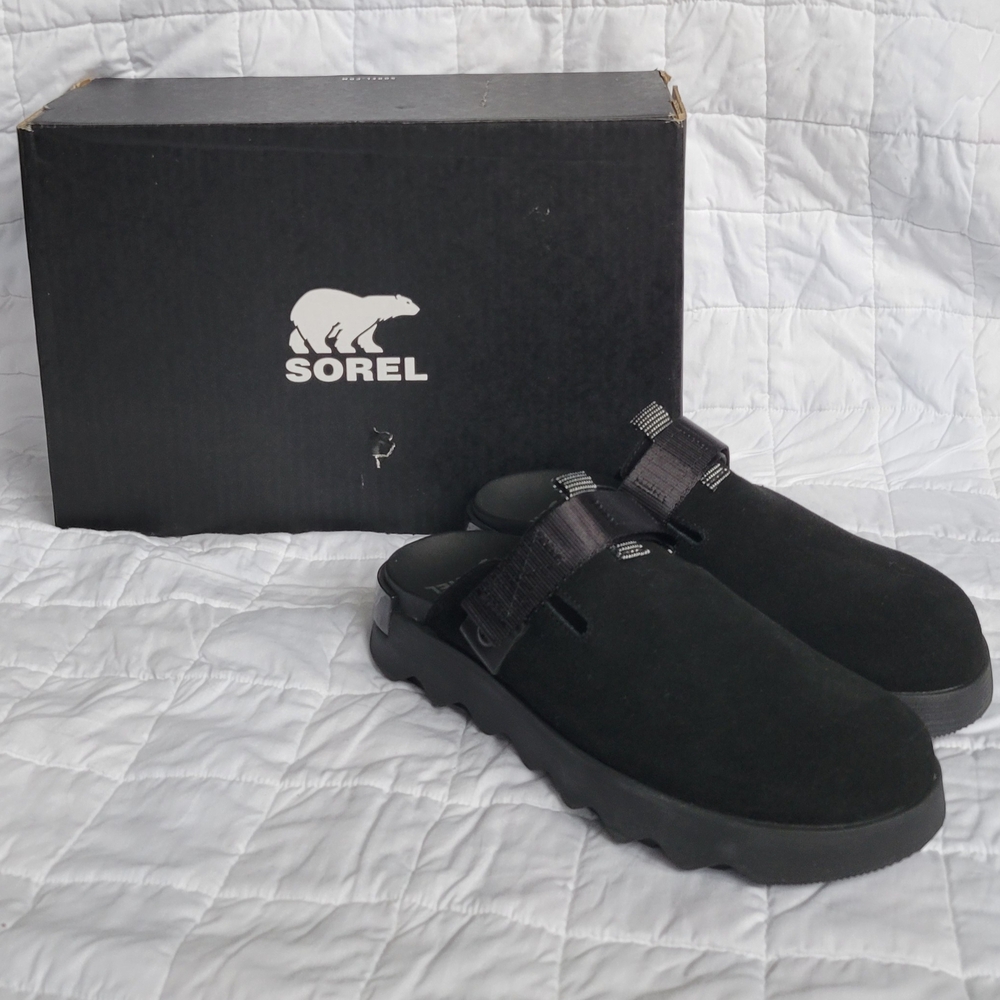 Sorel Women's Black Slip-On Shoes